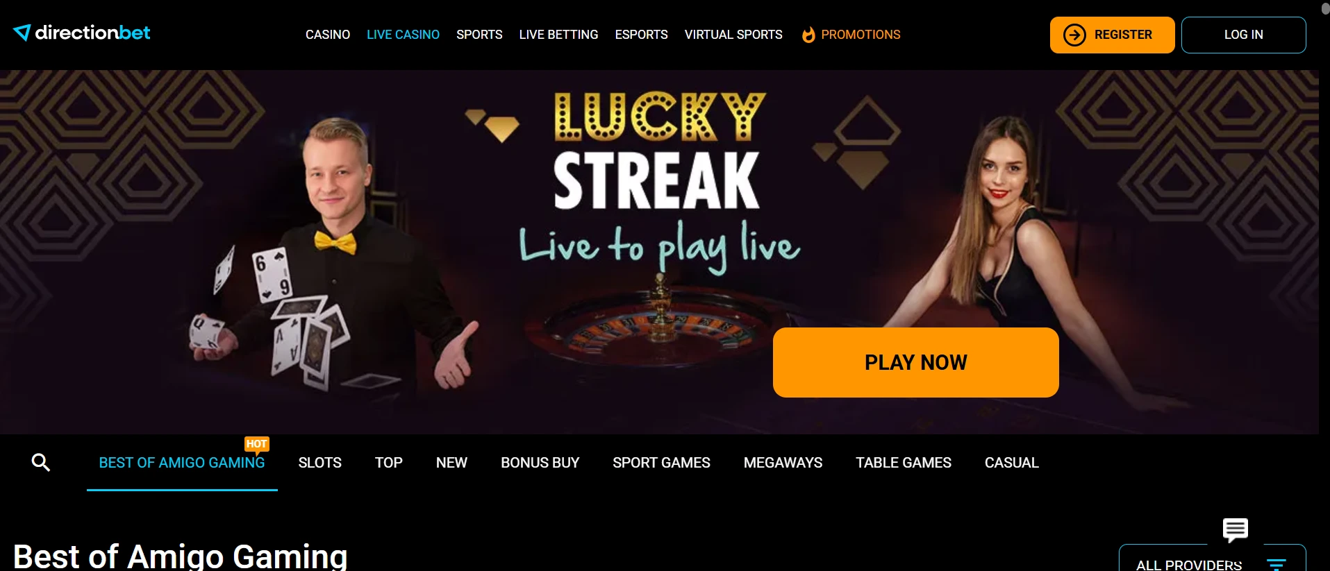 Directionbet nettivedonlyönti